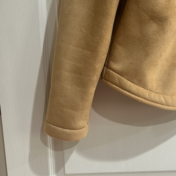 Tan women’s winter button up coat Country Clothing Company Cheyanne collection - Picture 7 of 10